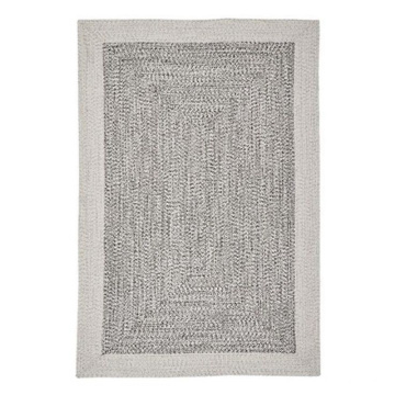 Motif gris pp tapis de tapis extérieur intérieur tissé